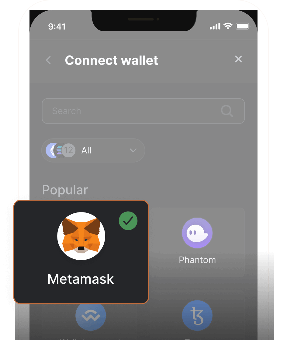 Set up Frontier Wallet