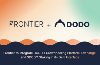 Frontier to Integrate DODO's Crowdpooling Platform, Exchange, and $DODO Staking in its DeFi Interface