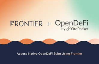 Frontier x OpenDeFi = Native OpenDeFi on Mobile📱