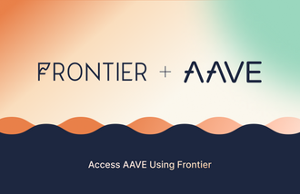 Frontier x Aave = Native Aave on Mobile📱
