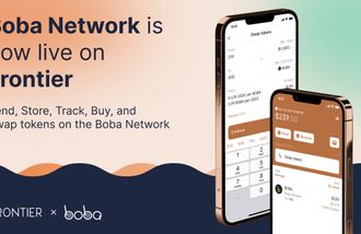 Boba Network is now live on Frontier