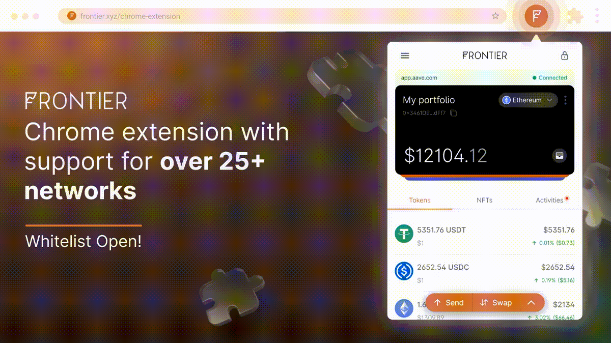 Frontier Wallet Chrome Extension is Launching Soon